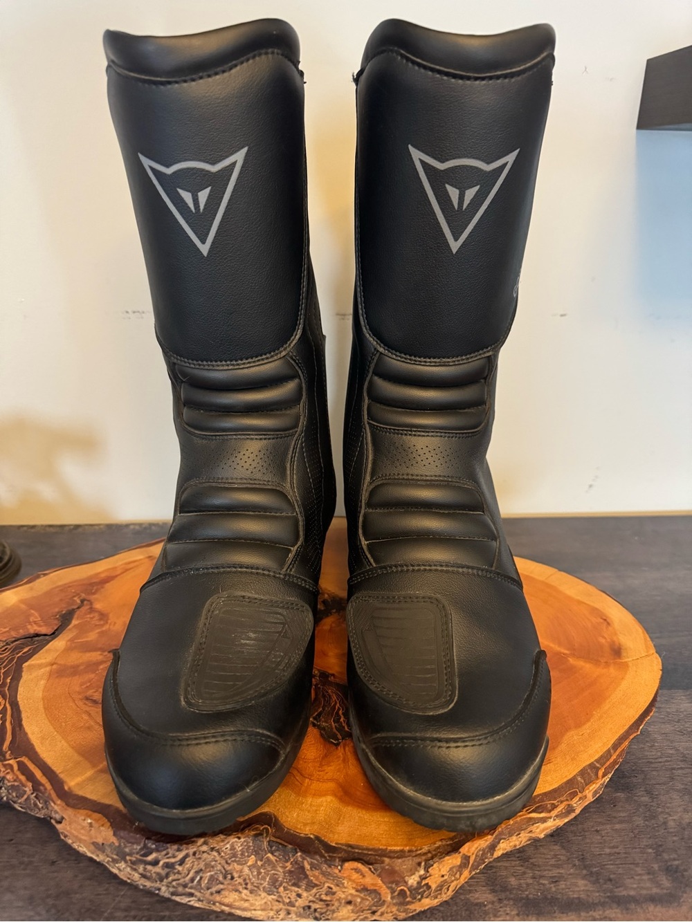 Dainese Women's Black Motorcycle Boots - Combat & Moto Style